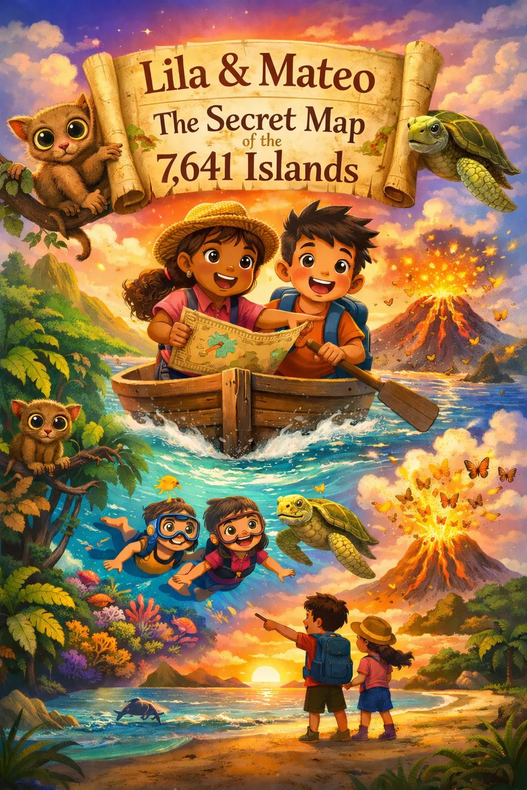 The Secret Map of the 7,641 Islands cover art